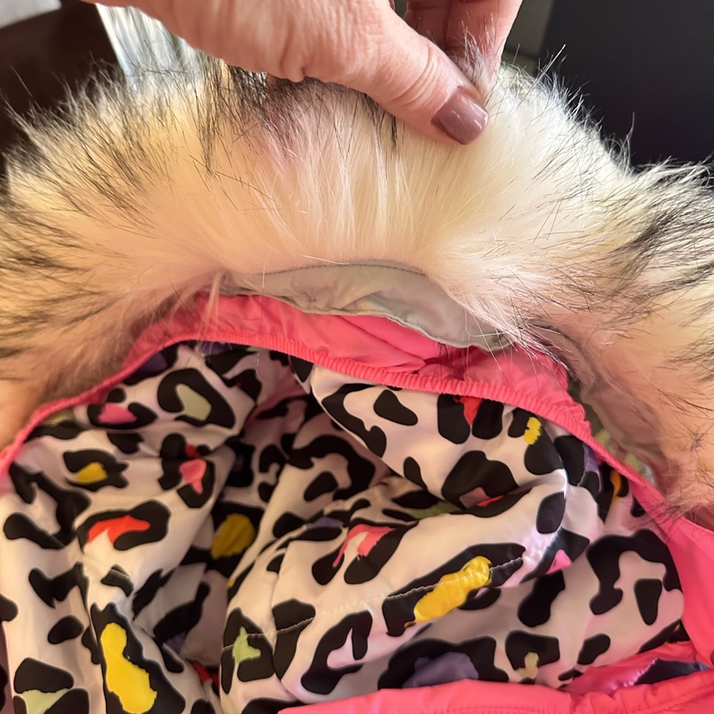 French Ski Jacket Poivre Blanc Harriett for Girls, 5 Years excellent condition - Picture 14 of 16
